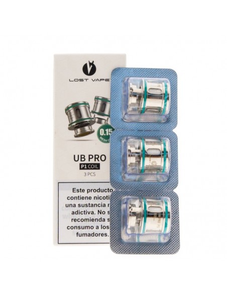 Resistencia Lost Vape Ursa UB PRO P1 0.15 Ohm
