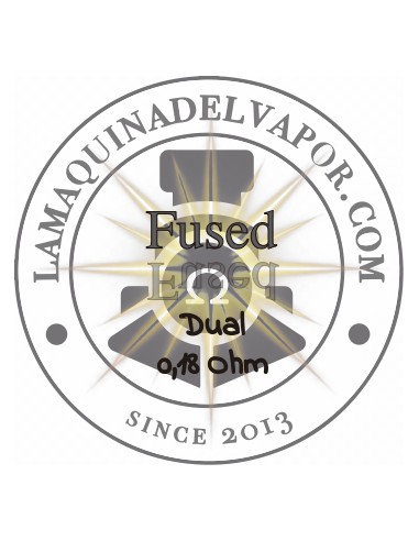 Resistencia Artesana Fused LMDV 0,18 ohm Dual