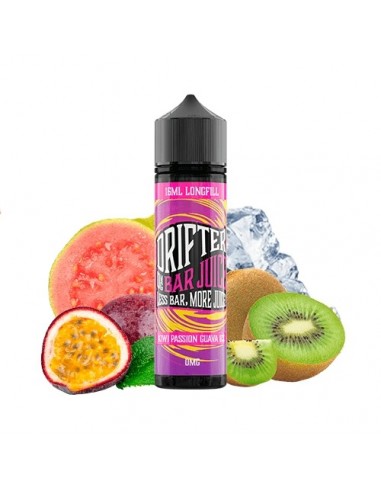 Aroma Longfill Drifter Bar Juice Kiwi Passion Guava Ice 16ml/60