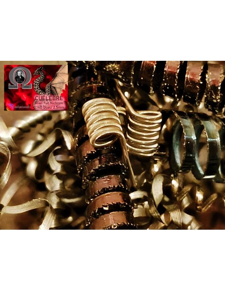 Resistencia Artesana Collaciu Coils Cuelebre 0.14 ohm Dual