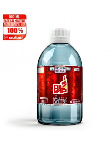 Oil4Vap Base Glicerina Vegetal 500ML (SIN NICOTINA)