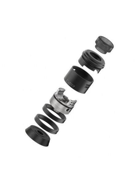 Blaze RDA de 24 mm - Thunder Cloud x Mike Vapes Matte Black