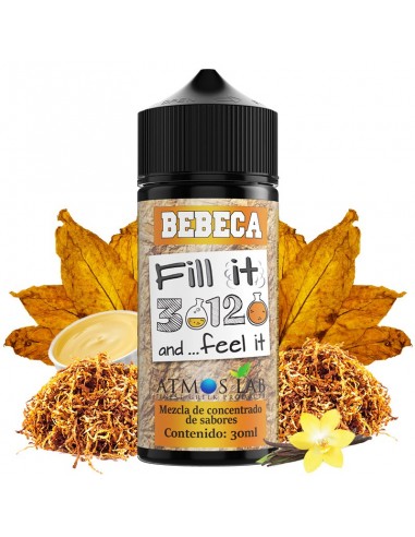 Aroma Longfill Atmos Lab Bebeca 30ml/120