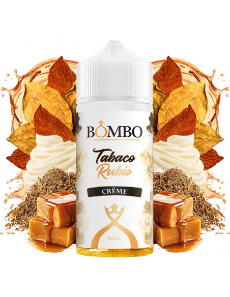 Aroma Longfill Bombo Tabaco Rubio Creme 30ml/120