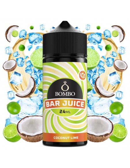 Aroma Longfill Bombo Bar Juice Coconut Lime Ice 24ml/120