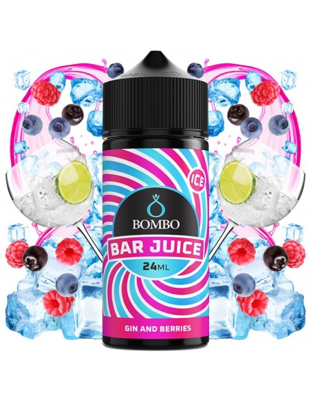 Aroma Longfill Bombo Bar Juice Gin`s & Berries Ice 24ml/120
