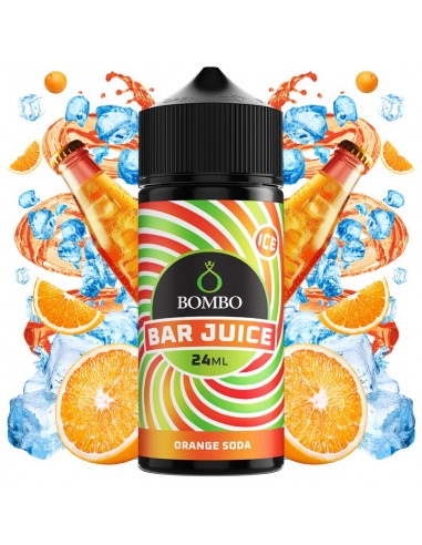 Aroma Longfill Bombo Bar Juice Orange Soda Ice  24ml/120