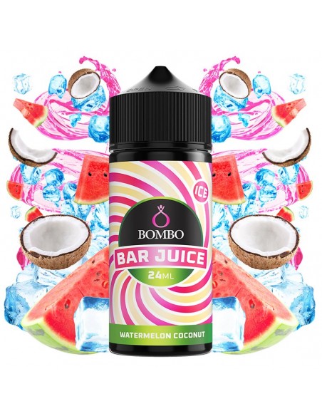 Aroma Longfill Bombo Bar Juice Watermelon Coconut Ice 24ml/120