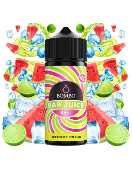 Aroma Longfill Bombo Bar Juice Watermelon Lime Ice 24ml/120