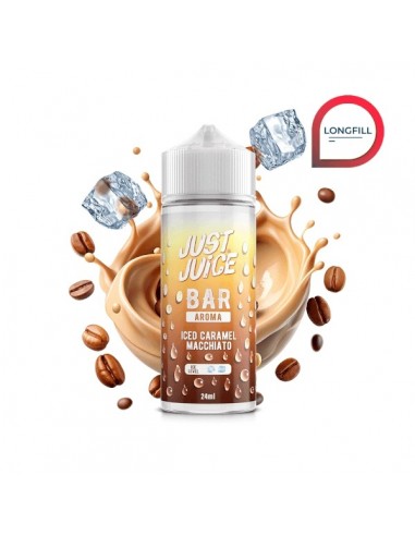 Aroma Longfill Just Juice Bar Iced Caramel Macchiato 24ml/120