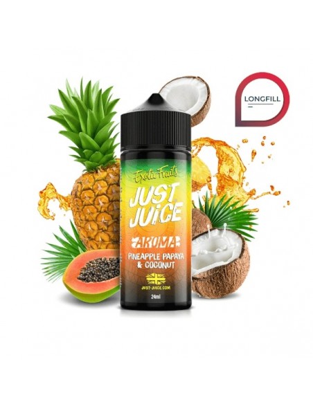Aroma Longfill Just Juice Exotic Fruits Pineapple Papaya Coconut 24ml/120