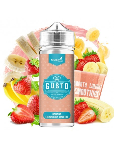 Aroma Longfill Gusto Banana Strawberry Smoothie 20ml/120