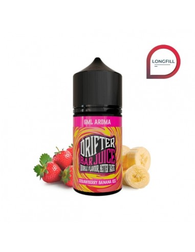 Aroma Longfill Drifter Bar Juice Strawberry Banana Ice 6ml/30
