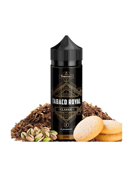 Aroma Longfill Flavorist Tabaco Royal Classic 30ml/120
