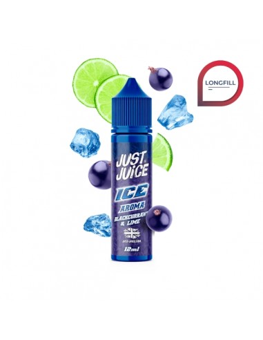 Aroma Longfill Just Juice Ice Blackcurrant Lime 12ml/60