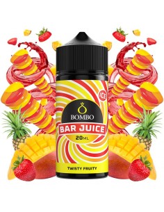 Aroma Longfill Bombo Bar Juice Twisty Fruity 20ml/120