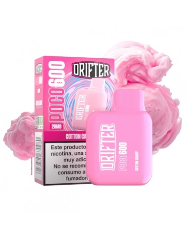 Drifter Desechable Poco 600 Puff Cotton Candy 20mg