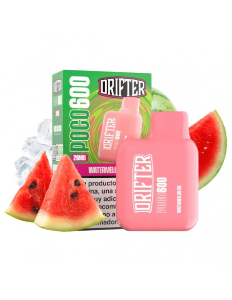 Drifter Desechable Poco 600 Puff Watermelon Ice 20mg