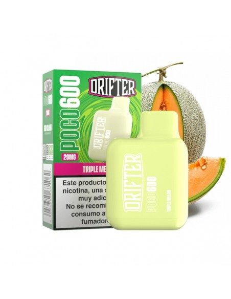 Drifter Desechable Poco 600 Puff Triple Melon 20mg