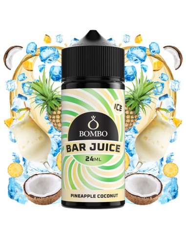 Aroma Longfill Bombo Bar Juice Pineapple Coconut Ice 24ml/120