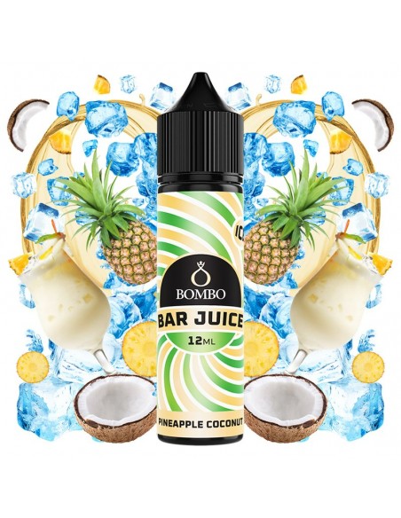 Aroma Longfill Bombo Bar Juice Pineapple Coconut Ice 12ml/60
