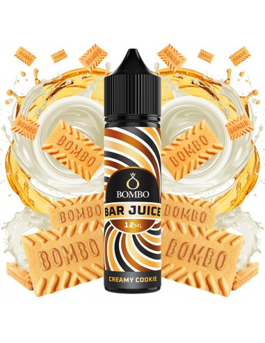 Aroma Longfill Bombo Bar Juice Creamy Cookies 12ml/60