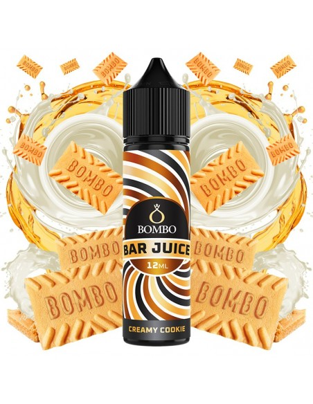 Aroma Longfill Bombo Bar Juice Creamy Cookies 12ml/60