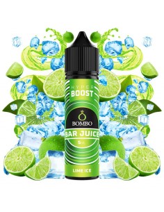 Aroma Longfill Bombo Bar Juice Hyper Boost Lime Ice 5ml/60