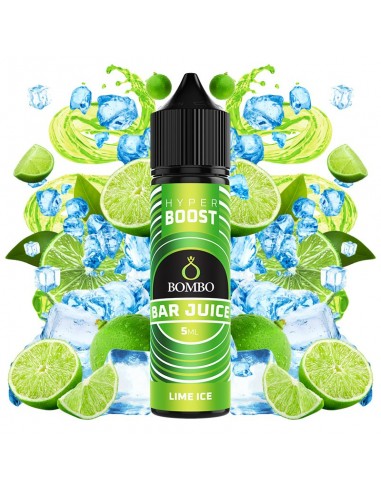 Aroma Longfill Bombo Bar Juice Hyper Boost Lime Ice 5ml/60