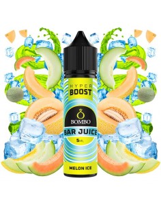Aroma Longfill Bombo Bar Juice Hyper Boost Melon Ice 5ml/60