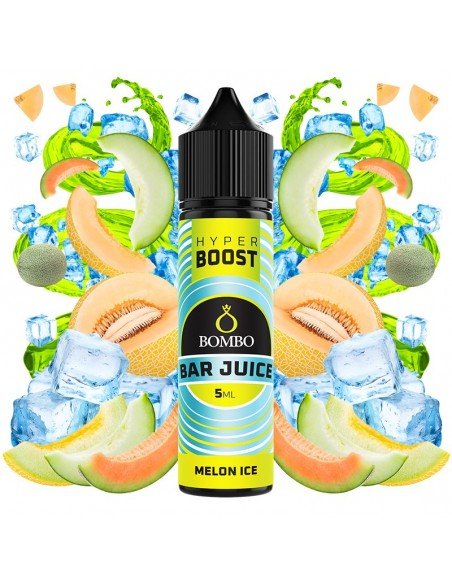 Aroma Longfill Bombo Bar Juice Hyper Boost Melon Ice 5ml/60