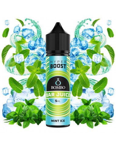 Aroma Longfill Bombo Bar Juice Hyper Boost Mint Ice 5ml/60