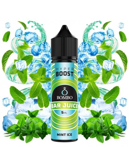 Aroma Longfill Bombo Bar Juice Hyper Boost Mint Ice 5ml/60