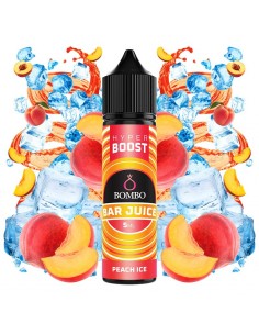 Aroma Longfill Bombo Bar Juice Hyper Boost Peach Ice 5ml/60