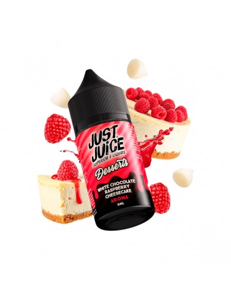 Aroma Just Juice Desserts White Chocolate Raspberry Cheesecake 6ml/30