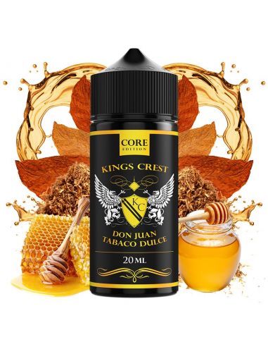 Aroma Longfill Kings Crest CORE Don Juan Reserve Tabaco Dulce 20ml/120