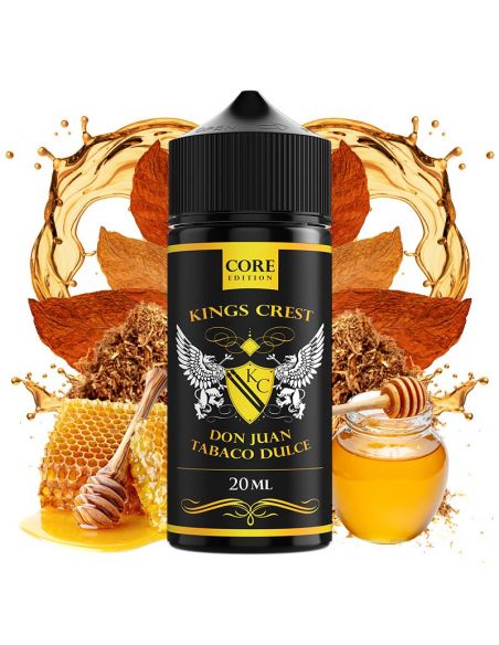 Aroma Longfill Kings Crest CORE Don Juan Reserve Tabaco Dulce 20ml/120