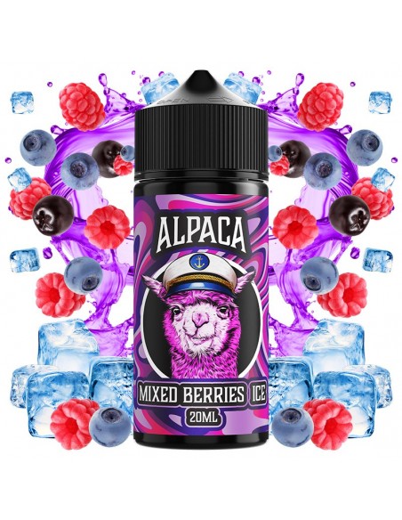 Aroma Longfill Alpaca Mixed Berries Ice 20ml/120