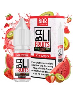 Bali Fruits Salts Bar by Kings Crest Watermelon + Kiwi + Strawberry10ml