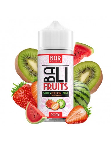 Aroma Longfill Bali Fruits Bar by Kings Crest Watermelon Kiwi Strawberry 20ml/120 -