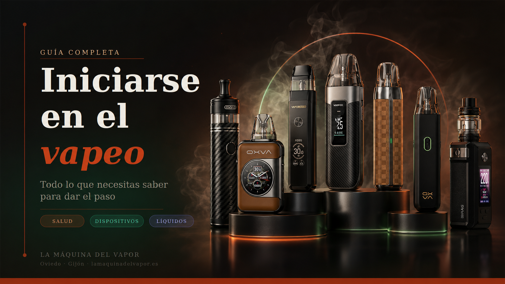 Guia para iniciarse en esto del Vapeo
